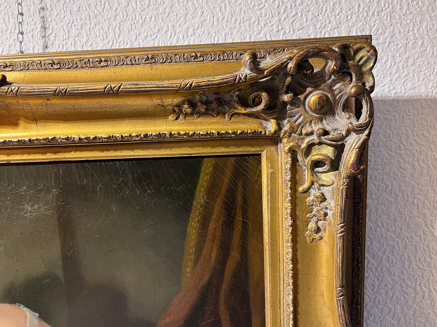 Famous American Artist John O'Brien Inman (1828-1896) O/C Antique 1864 Portrait
