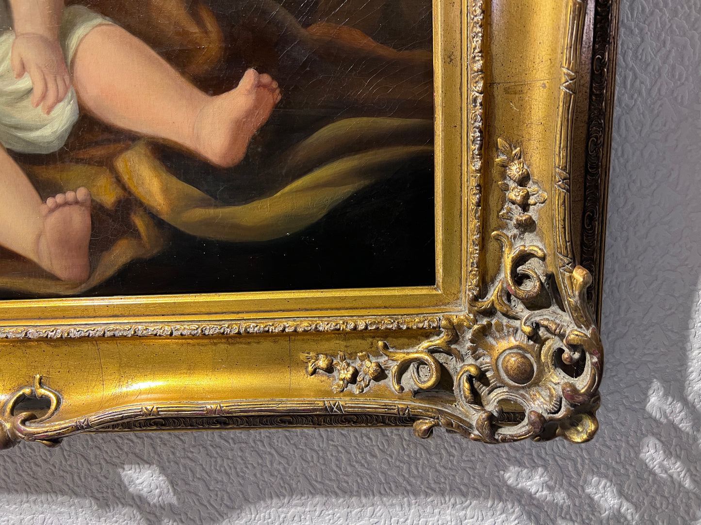 Famous American Artist John O'Brien Inman (1828-1896) O/C Antique 1864 Portrait