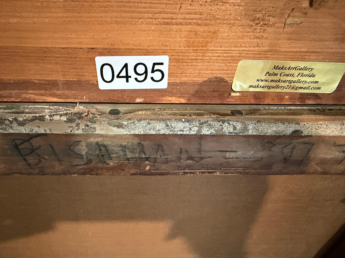 Antique 19th Century British Oil Painting by G. Wylle Rural Landscape Gilt Frame