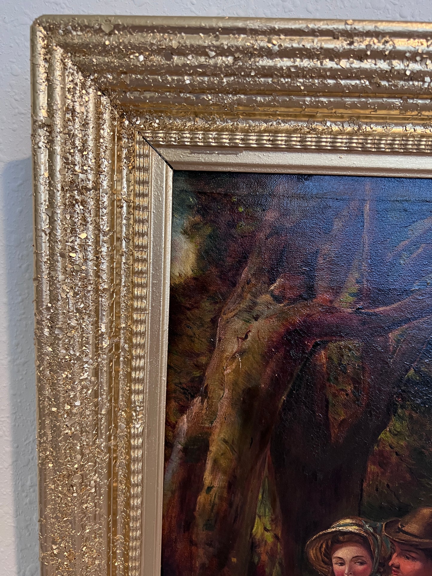 1870 British Artist Henry Martin (1835-1908) Antique Genre scene O/c painting