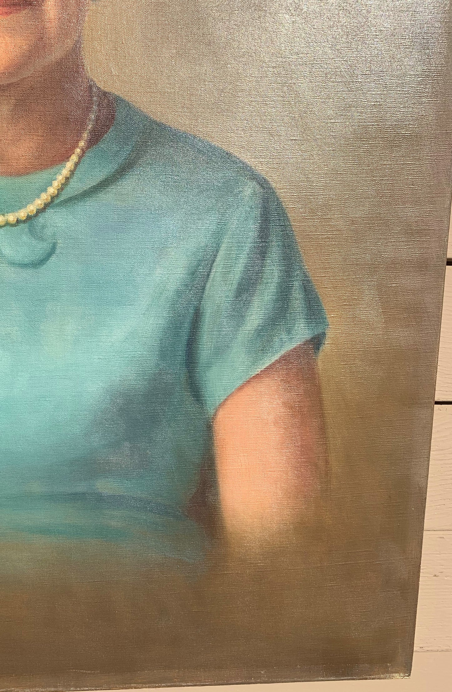 Listed American Artist Jacob Binder (1887-1984), oil painting, Portrait, 1969