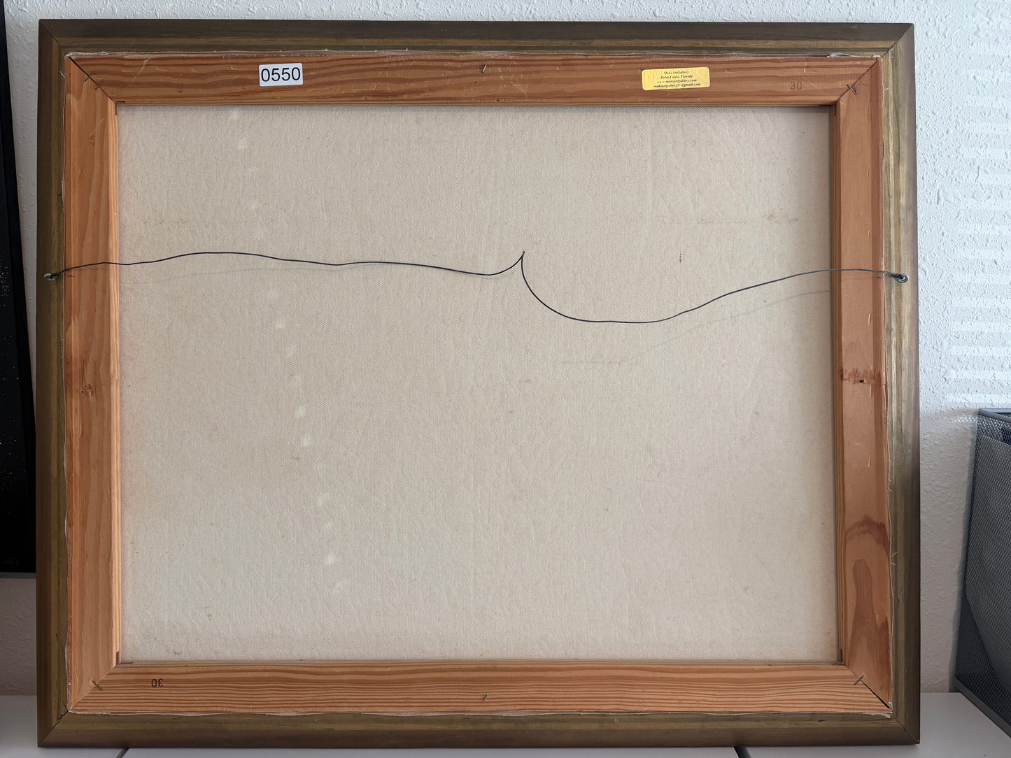 Framed Vtg Oil Painting Seascape Signed Theddy Peterson Coastal Waves Rocks Art