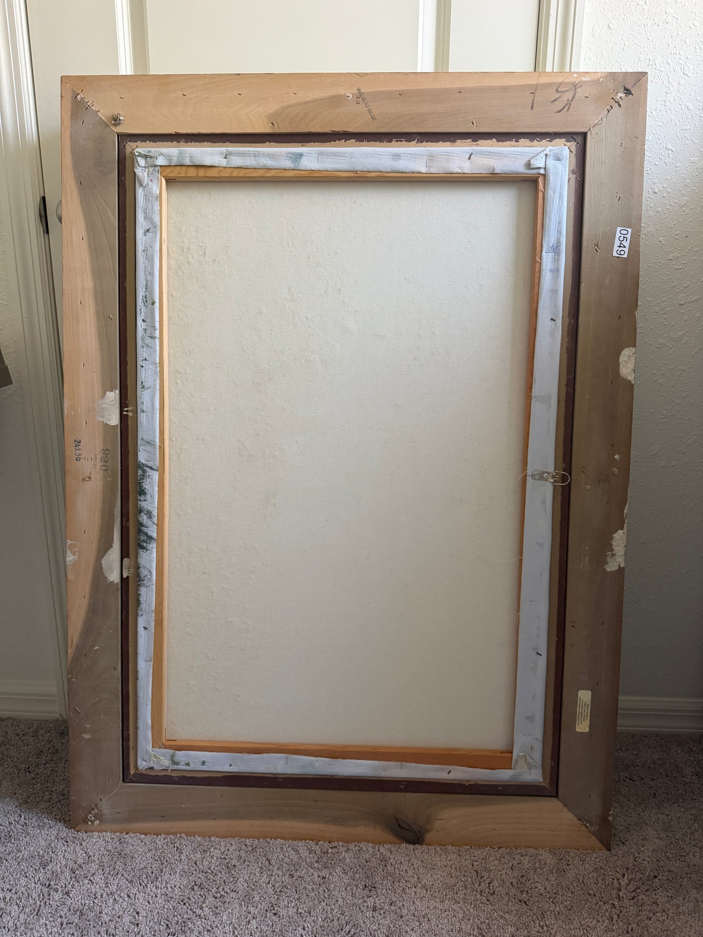 J. Snider Large Oil Painting Impressionist Woman Garden Lake Landscape Art