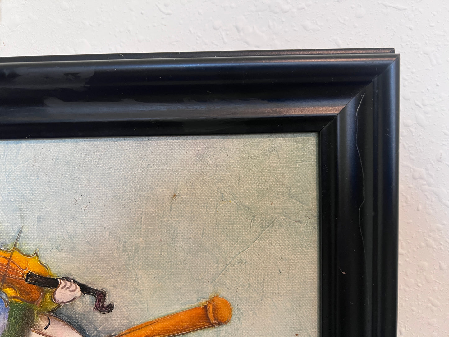Joyce Roybal Original Painting on Canvas | Musicians | Signed & Framed Artwork