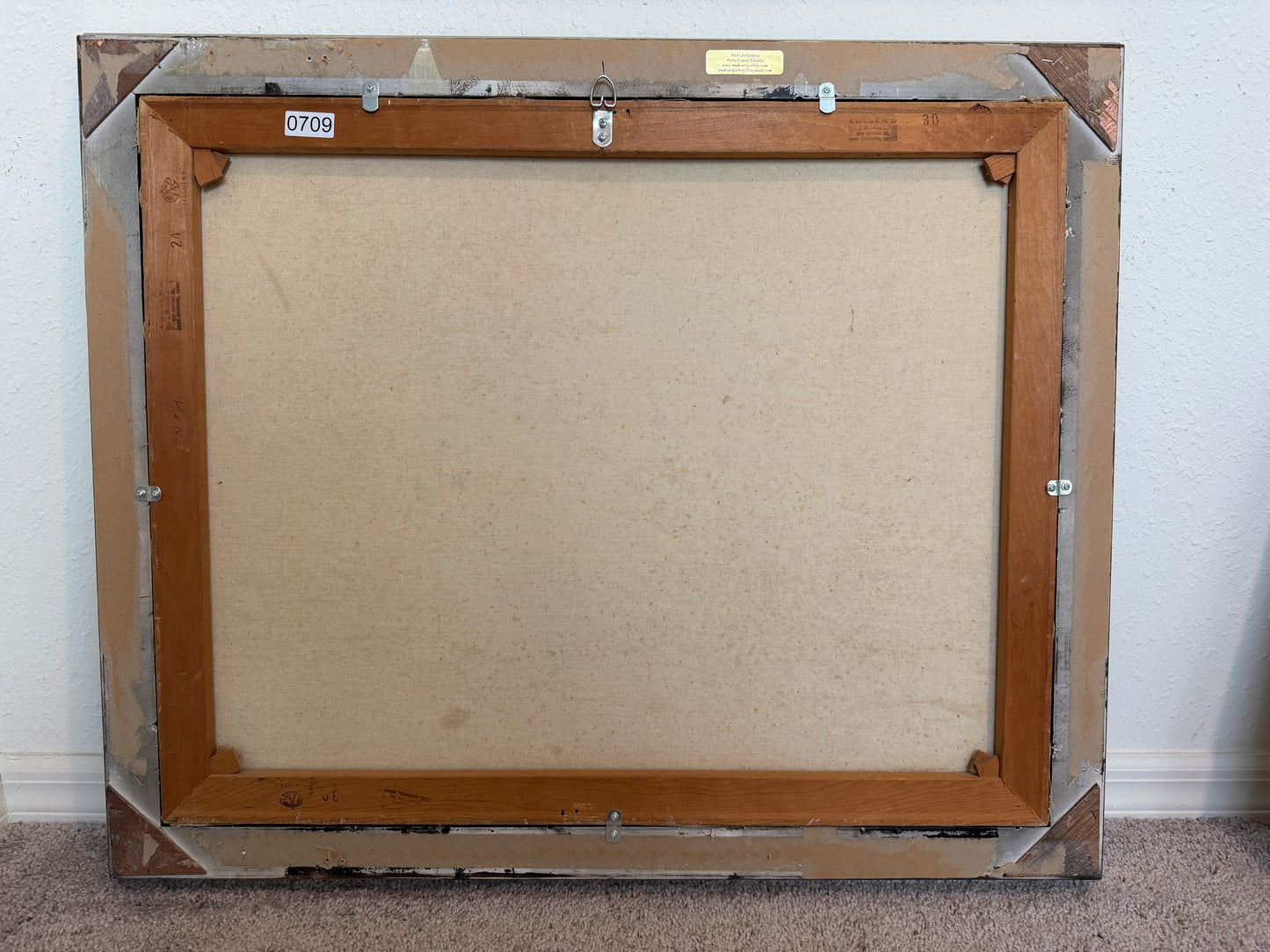 Humberto da Silva Fernandes(1937-2005)Sailing Ship Oil Painting on Canvas