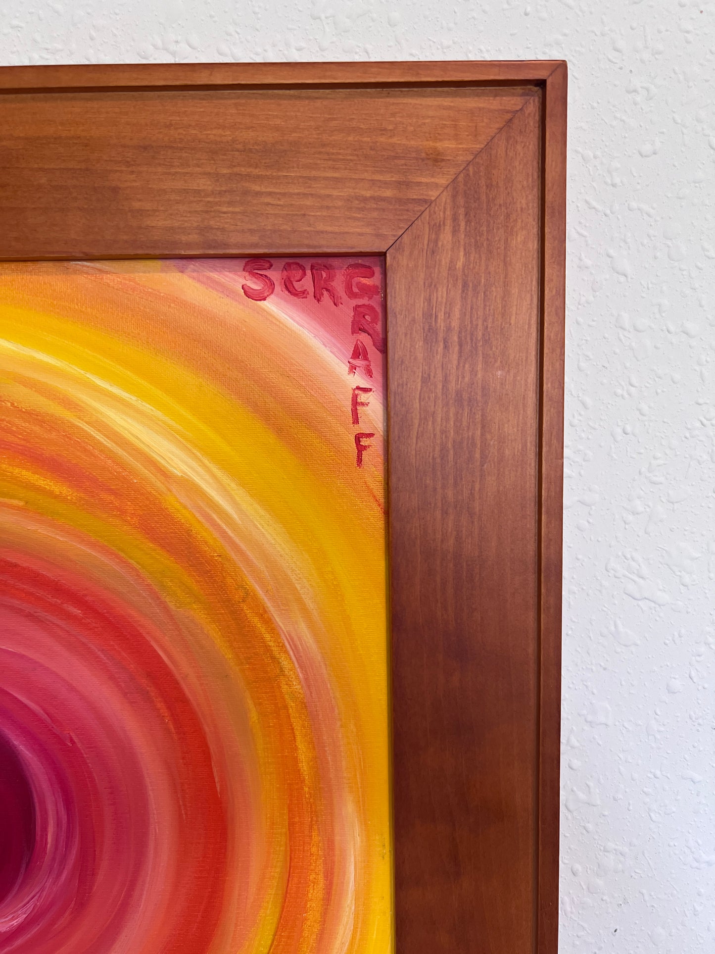 Contemporary Original Oil painting on canvas, abstract, signed, Certificate of Authenticity
