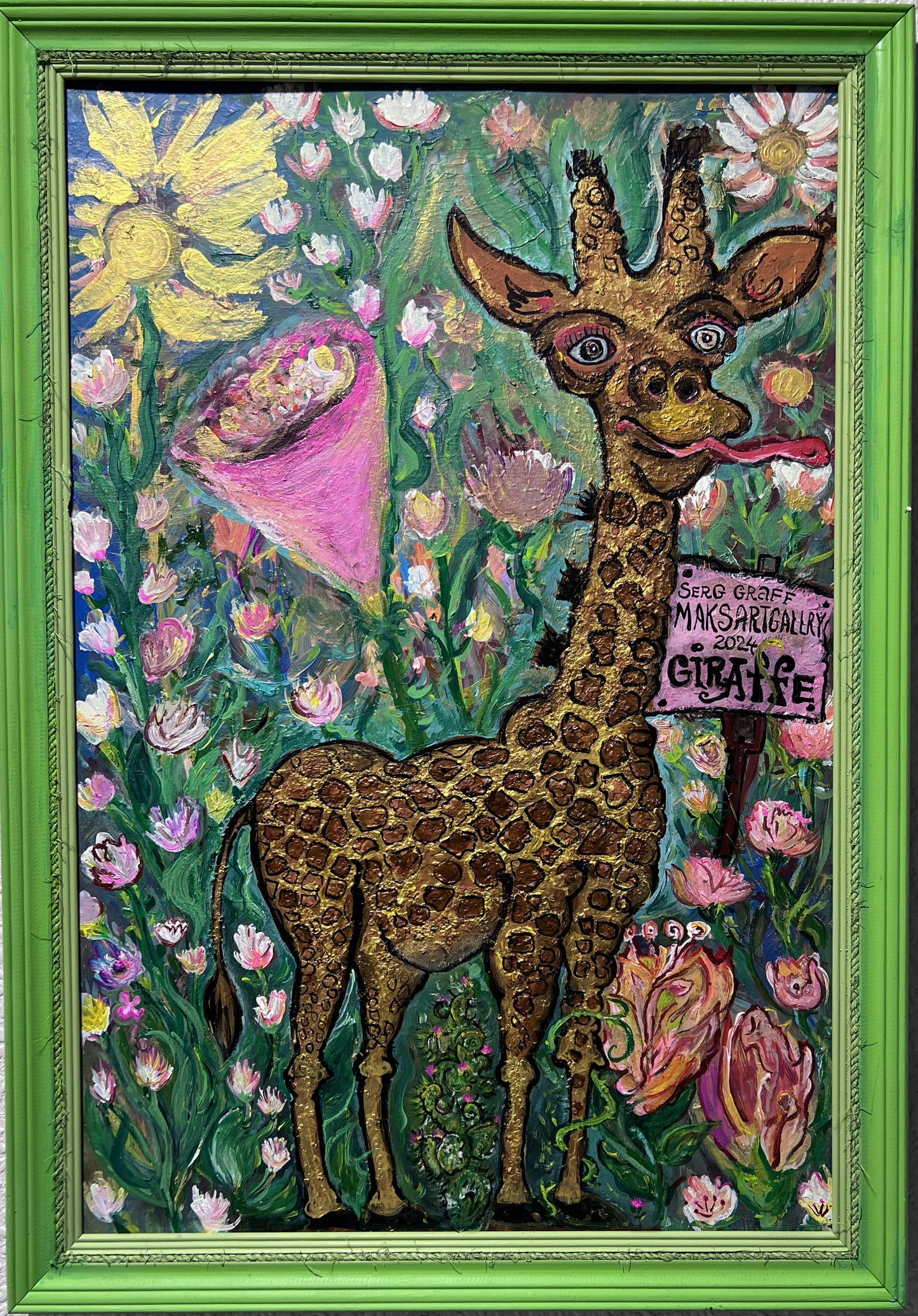 Funny Giraffe