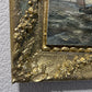 HANS WACKER-ELSEN Germany (1868-1958) Antique oil on canvas Seascape, Gold Frame