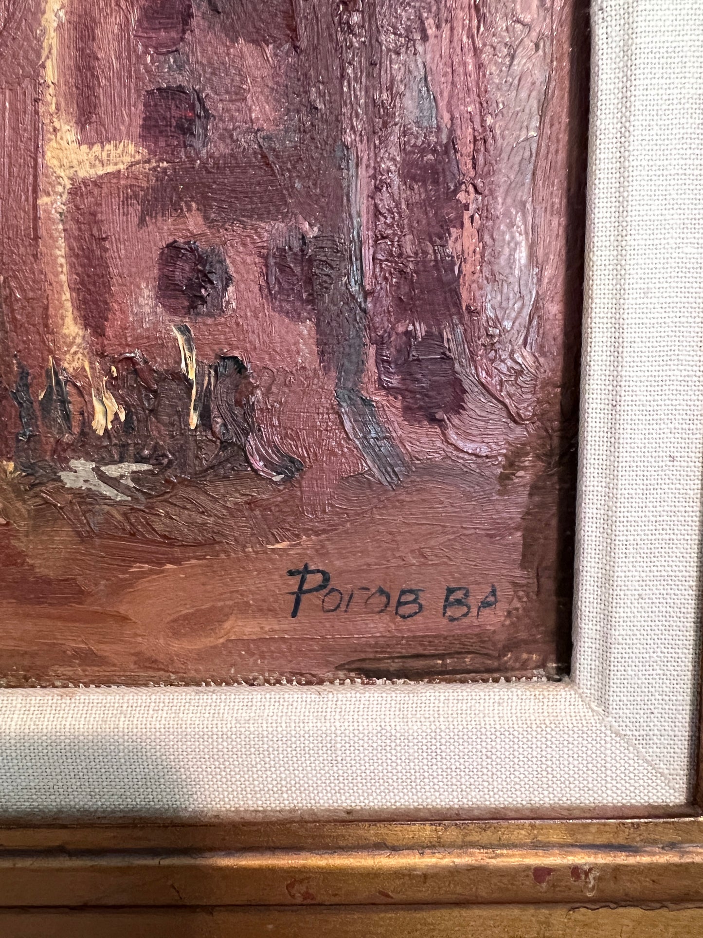 Original Oil Painting on canvas – “Mainz Cathedral” by Rogov V.A., 2006, Framed