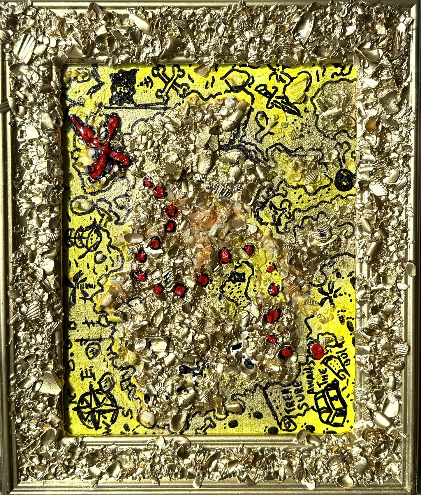 Pirate Gold Map