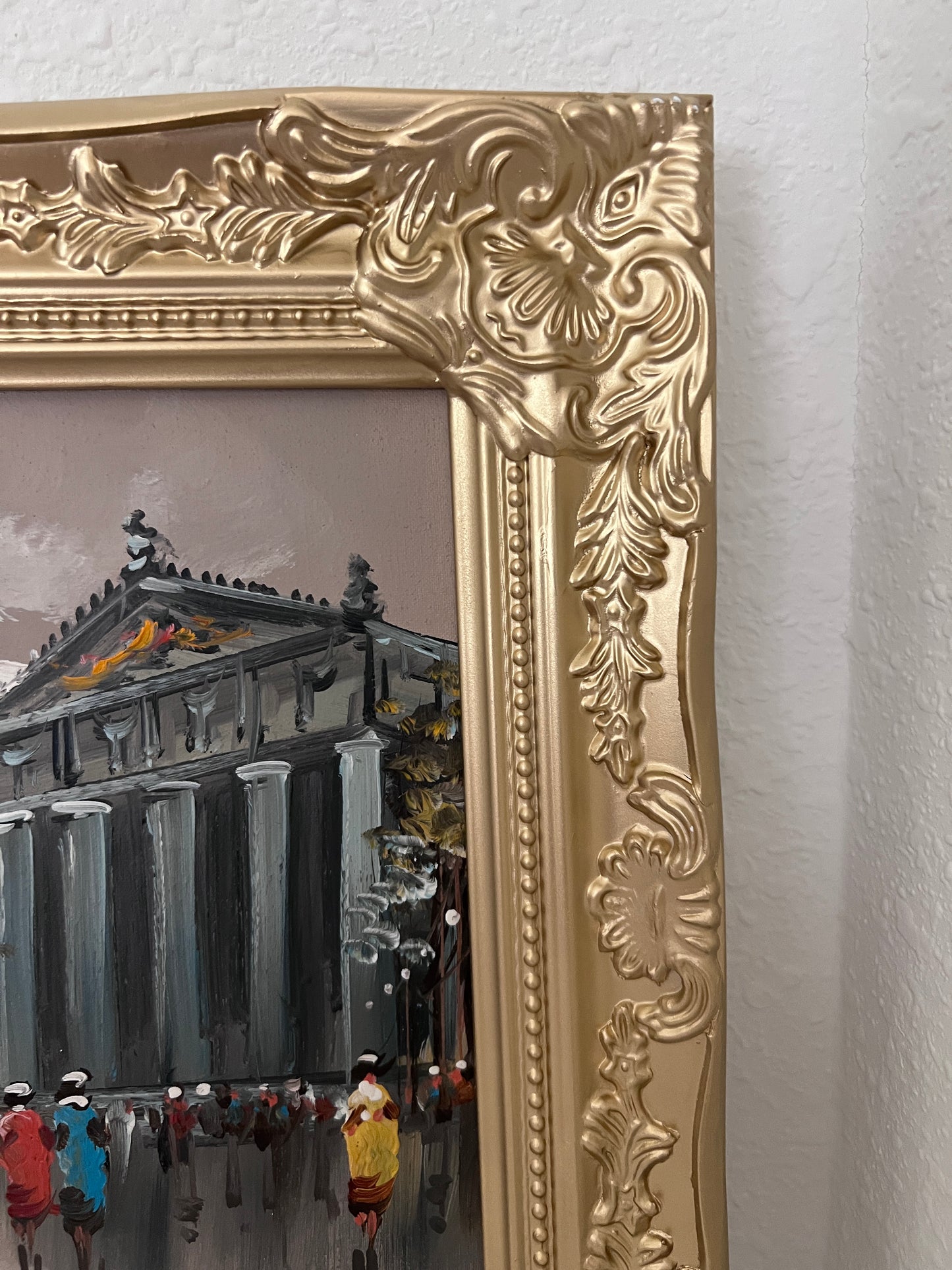 Original Oil Painting On Canvas Listed Artist Antonio De Vity (1901-1993) Paris