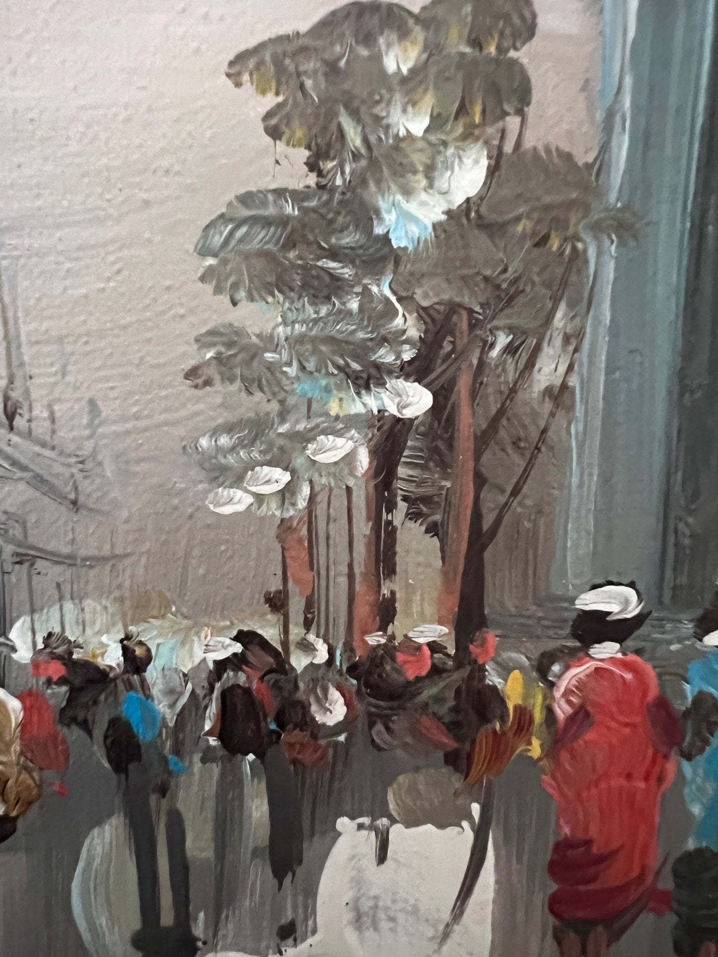Original Oil Painting On Canvas Listed Artist Antonio De Vity (1901-1993) Paris