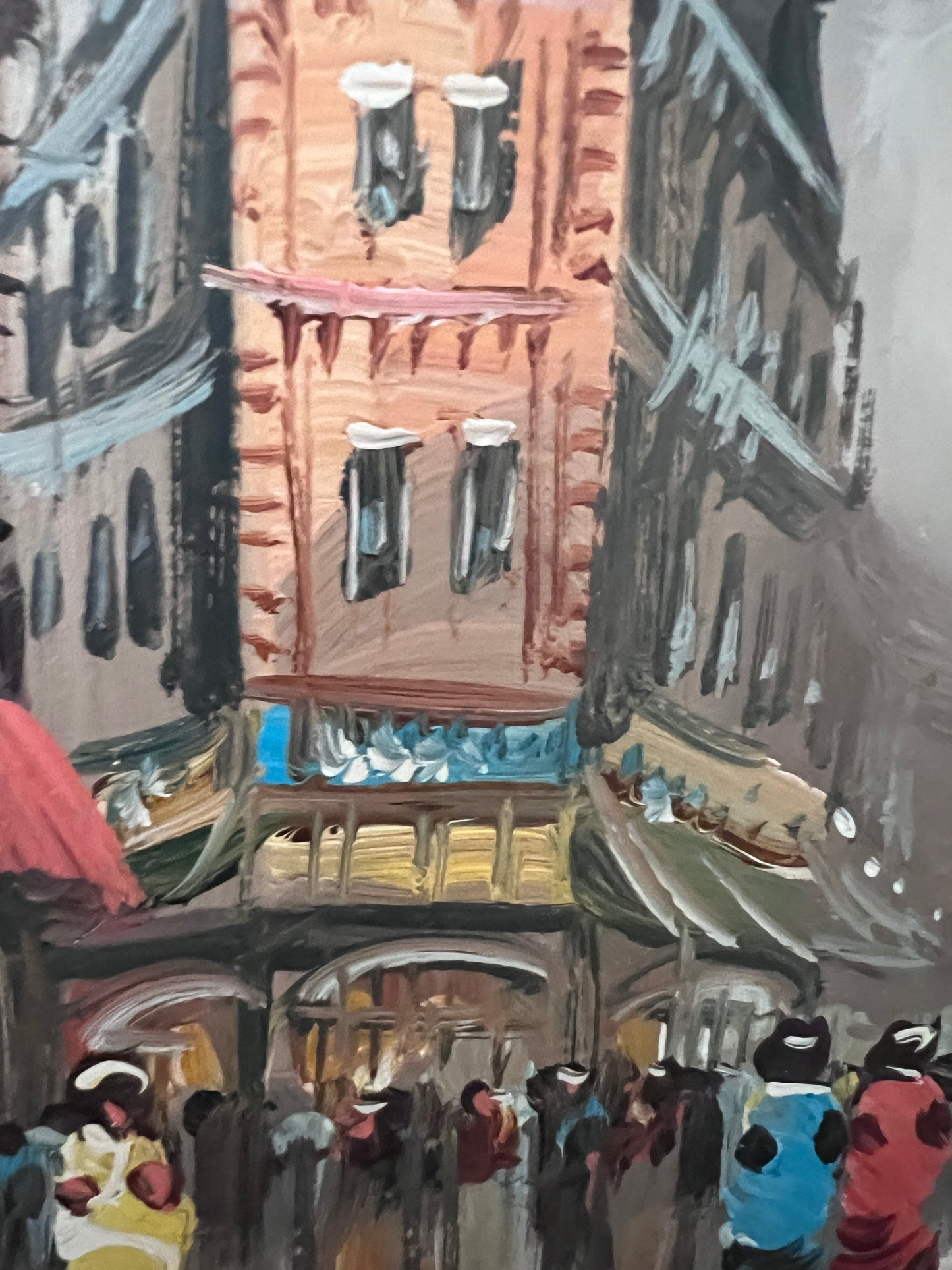 Original Oil Painting On Canvas Listed Artist Antonio De Vity (1901-1993) Paris