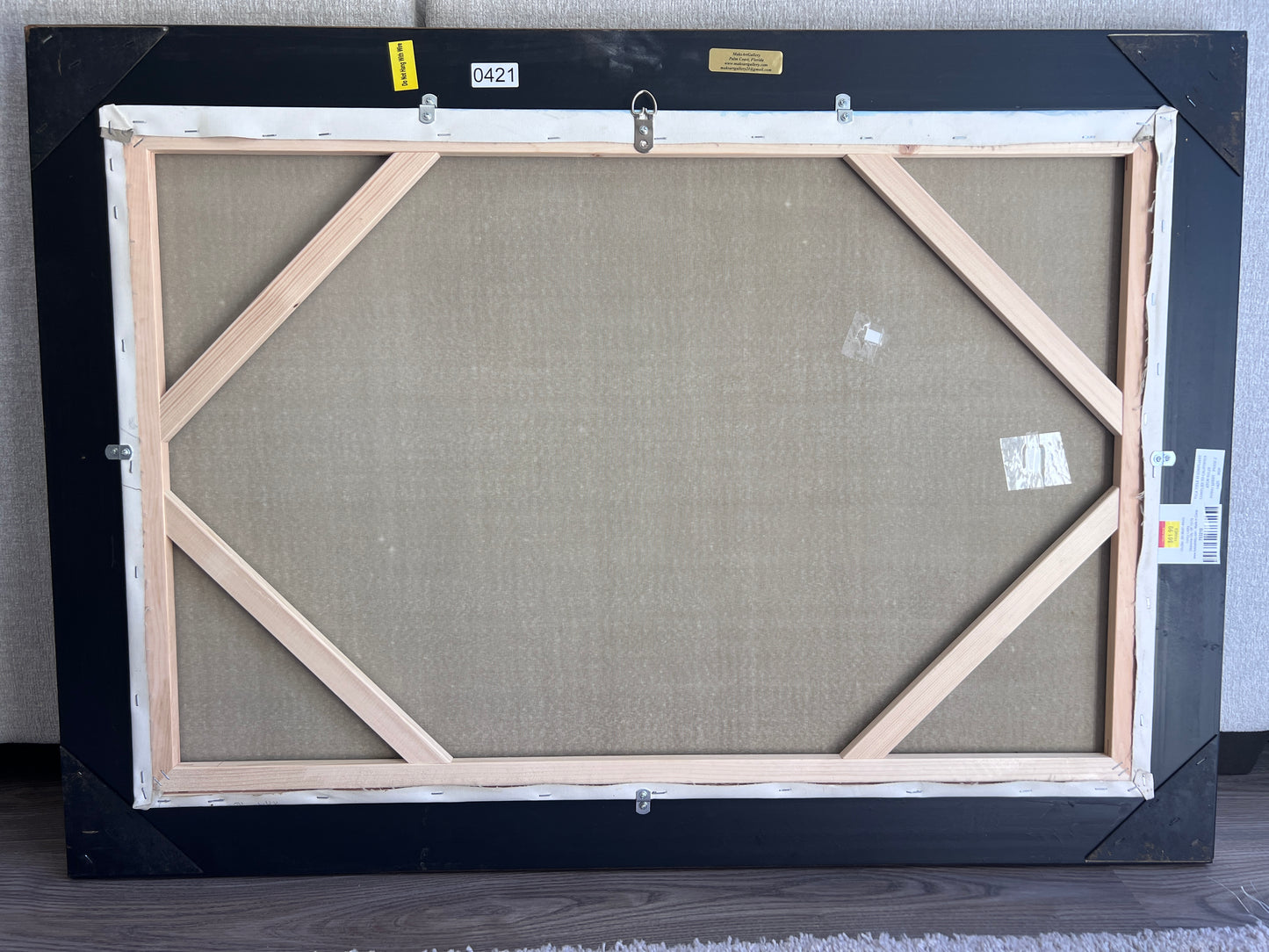 M. Aarinon Original Oil Painting, English Fox Hunt Scene, Horses & Hounds