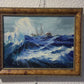 George Cotto Original  oil painting on board, seascape, Sailing ship on the Sea