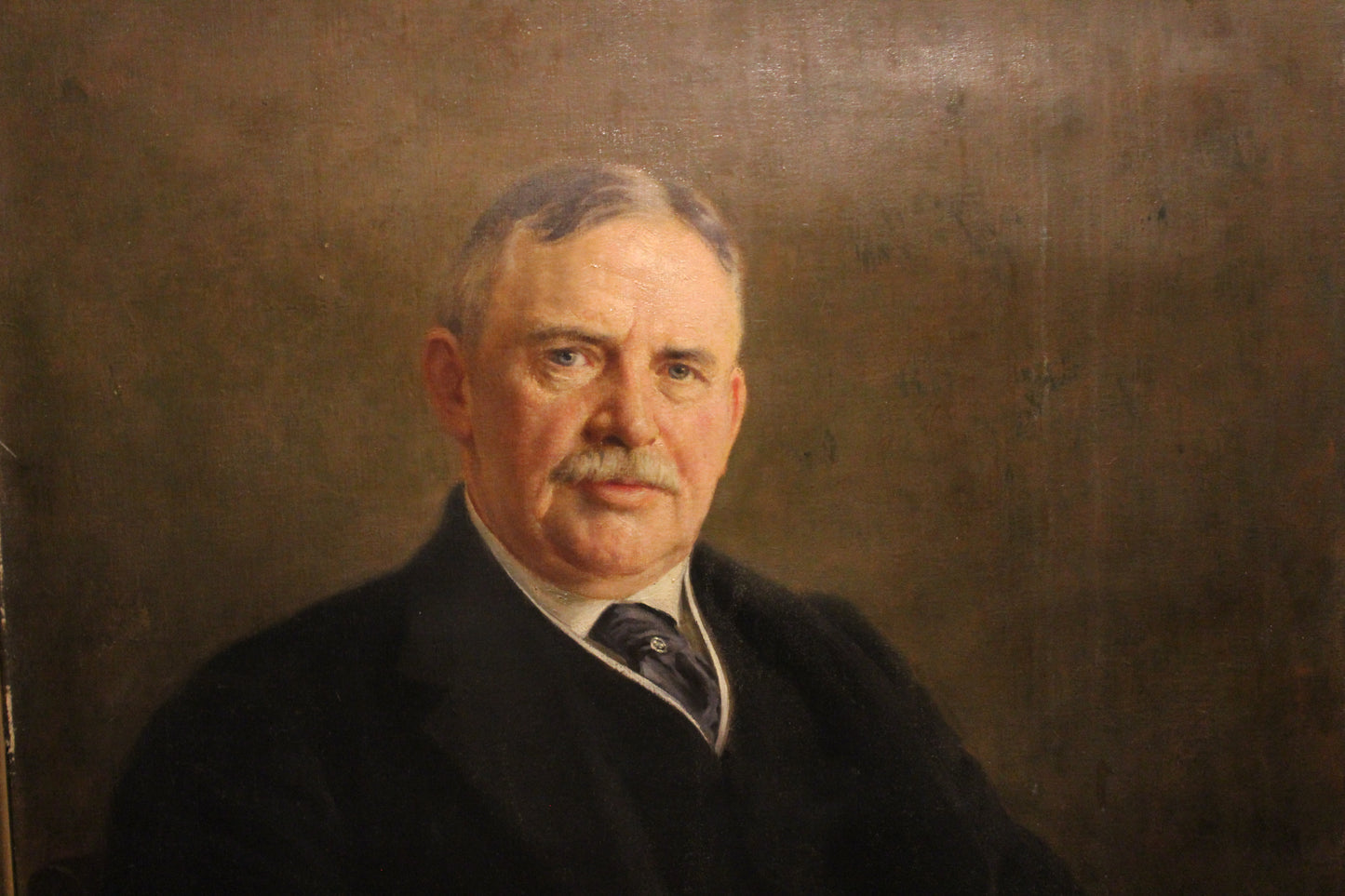 Famous German Artist Fedor Encke (1851-1936) Huge Antique oil painting on canvas