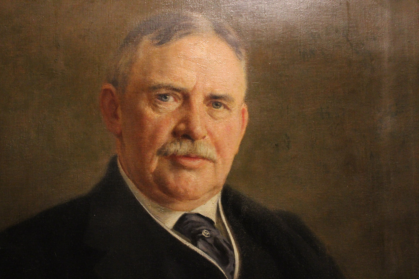 Famous German Artist Fedor Encke (1851-1936) Huge Antique oil painting on canvas