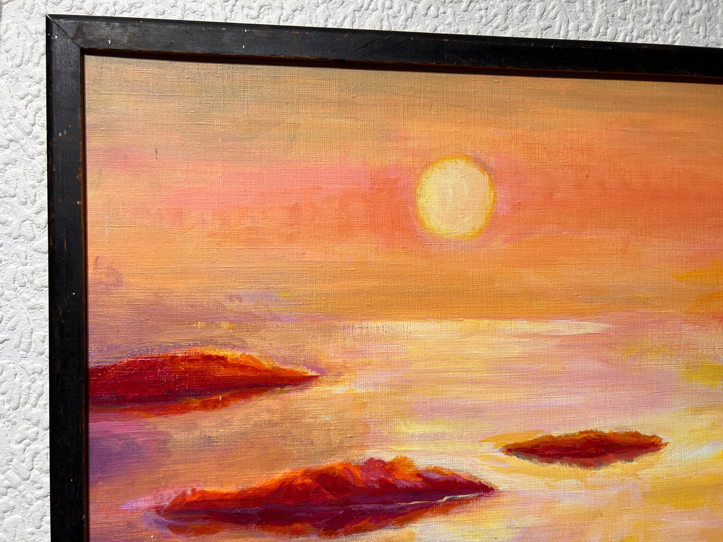 MARY REARDON (AMERICAN, 1912-2002) Vintage 1993 LG Original Painting on canvas