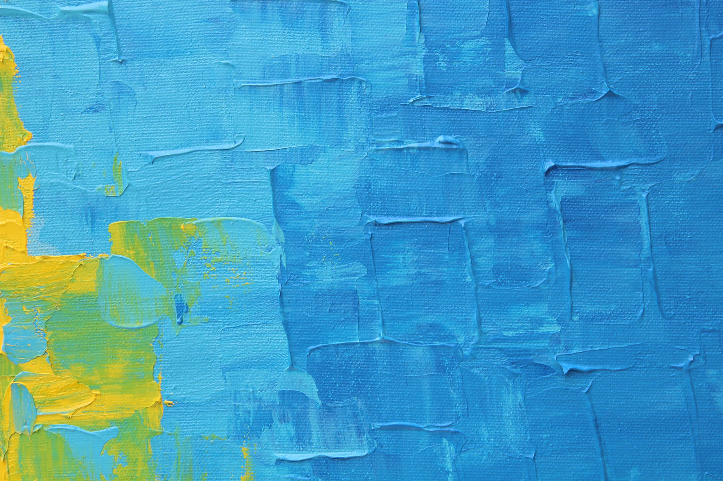 Large Original Abstract Oil Painting on Canvas , Signed Serg Graff, COA