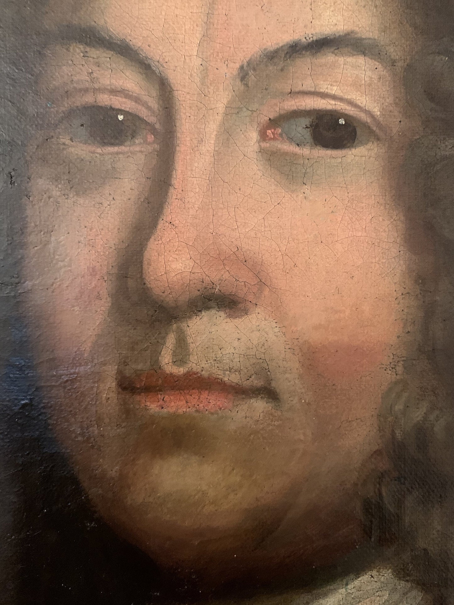 1780 British Portrait of a Gentleman Signed J. Jones – Antique Georgian Oil