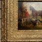 Famous British Artist James A. Walker(1841-1898) antique oil painting, Huntsman