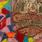 Original Abstract Painting on Canvas "Cleopatra's Golden Egg" byt Serg Graff COA