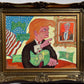 Original painting on canvas, portrait of Donald Trump by Serg Graff, COA, framed