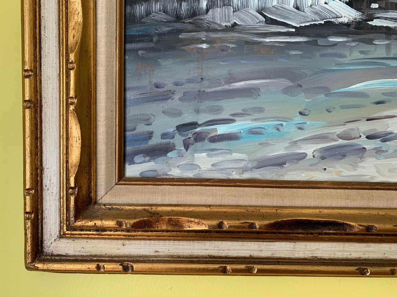 Huge original Oil Painting On Canvas, Listed Artist Antonio De Vity (1901-1993)