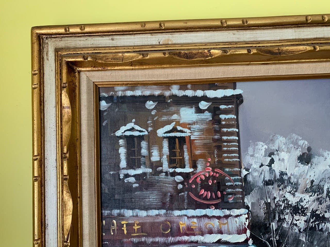 Huge original Oil Painting On Canvas, Listed Artist Antonio De Vity (1901-1993)