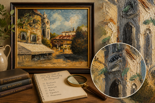 How to Tell if an Oil Painting Is Original: What Every Buyer Should Know