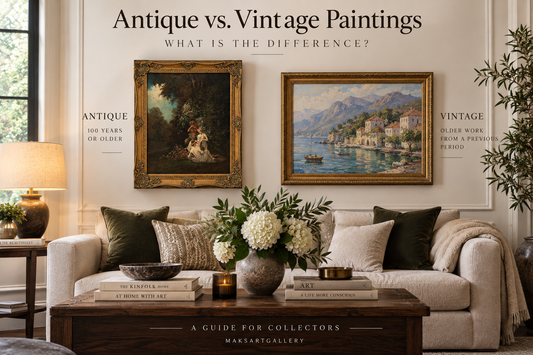 Antique vs. Vintage Paintings: What Is the Difference?