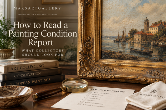 How to Read a Painting Condition Report: What Collectors Should Look For