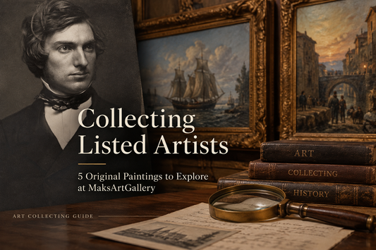 Collecting Listed Artists: 5 Original Paintings to Explore at MaksArtGallery