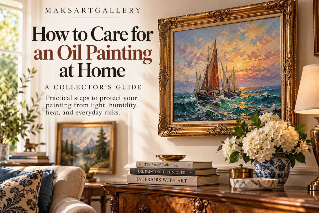 How to Care for an Oil Painting at Home: A Collector's Guide