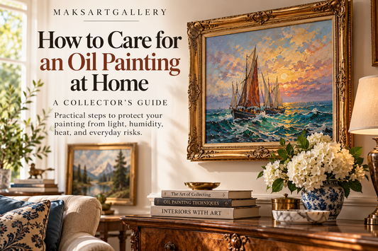 How to Care for an Oil Painting at Home: A Collector's Guide