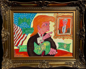 Portrait of Donald Trump