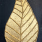 Original Gold Leaf Art on Canvas –“Timeless Leaf” by Alena Kalen 2025, COA