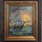 Original Oil painting on canvas by Serg Graff, seascape, Sailboat of Hope, COA
