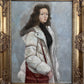 Original Oil Painting "Student" by A. Morozov-Ussuriysky – Realist Portrait