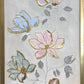 "Whispers in Bloom" – Mixed Media Textured Painting by Alena Kalen, Framed, COA