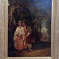 1870 British Artist Henry Martin (1835-1908) Antique Genre scene O/c painting