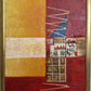 Original Abstract Textured Oil Painting by Alena Kalen "Totem" Framed, COA