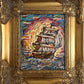 Serg Graff "Aurora" Original Acrylic Painting Nautical Ship Seascape Art, COA