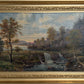 1907 American-Sweden Artist Gustav W. Leufstedt 1867-1909 Antique Landscape Art