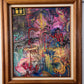 Original Abstract Painting on Canvas by Serg Graff "Freeddy is Back" COA