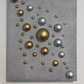 Handmade Original 3D Abstract Art by Alena Kalen "Spheres of Silence", COA