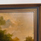✨ “At The Inn” by Henry T. Harvey – Vintage Oil Painting on Canvas, Framed