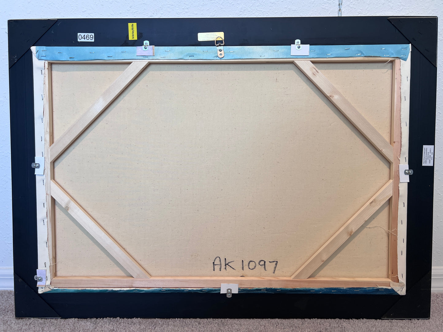 James Blade - Majestic Tall Ship Original Oil Painting on canvas – Gold Frame