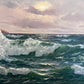 Gerhard Lukas Larsen (German 1911-1965) Oil canvas Vintage, Maritime, Seascape