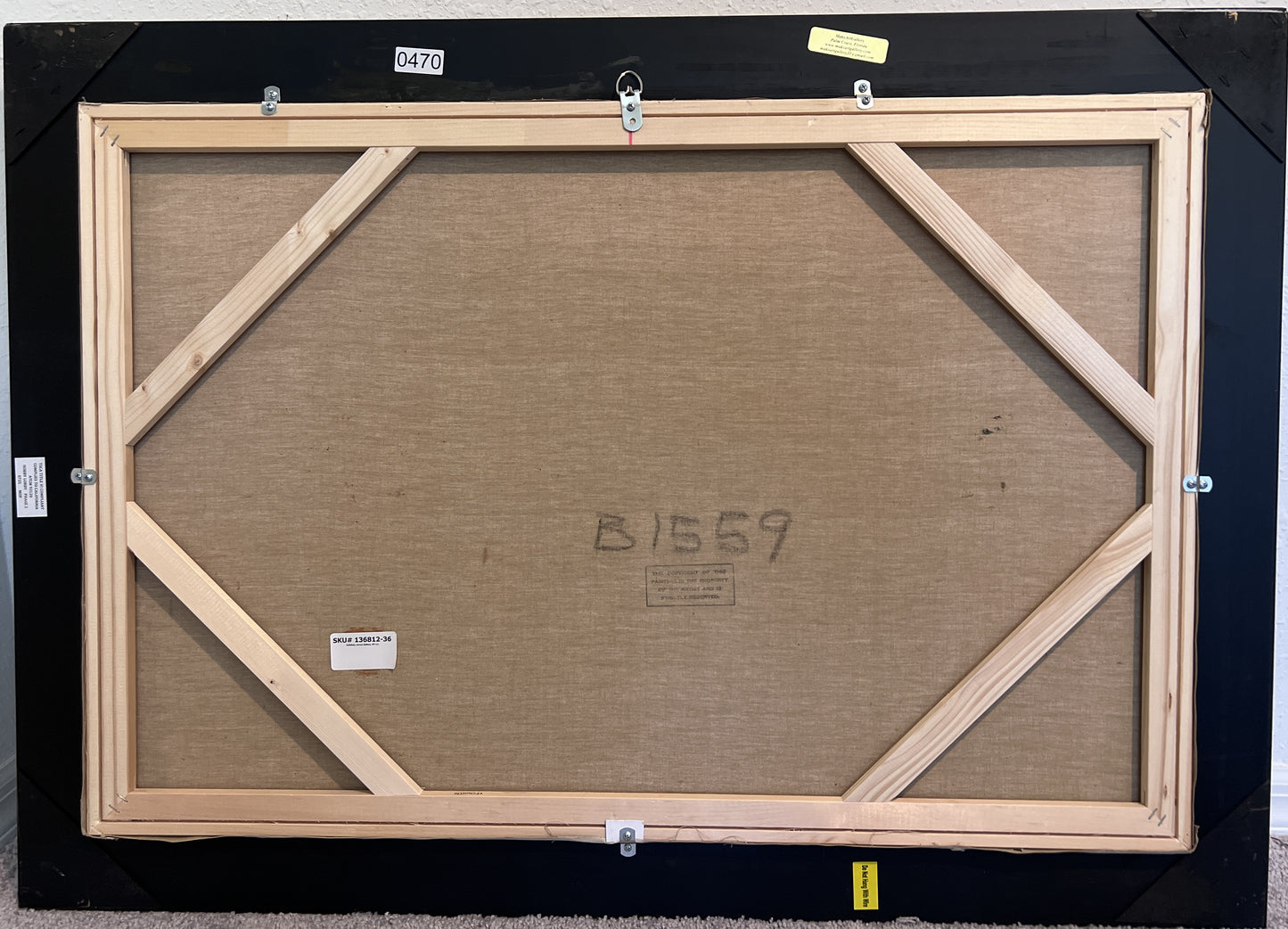 Gerhard Lukas Larsen (German 1911-1965) Oil canvas Vintage, Maritime, Seascape